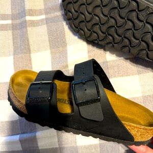 Arizona Black Birkenstock sandals